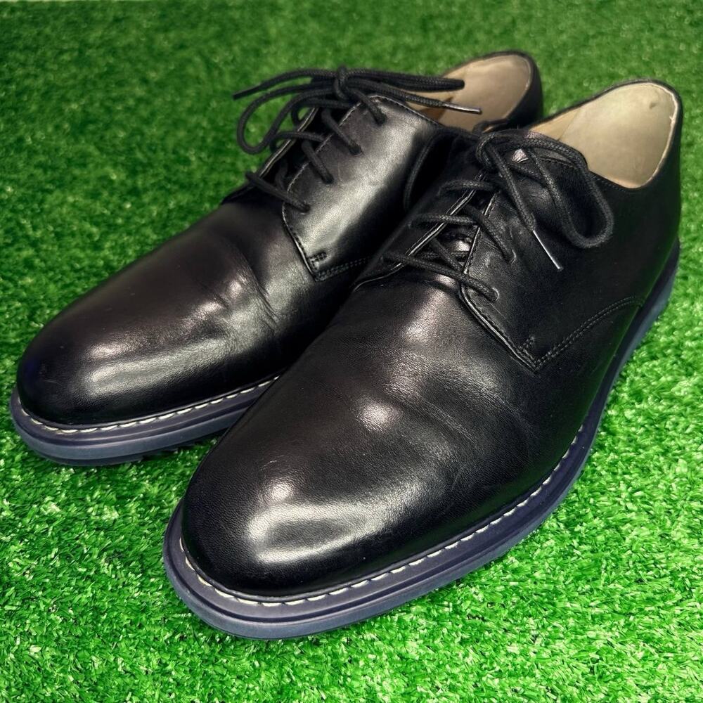 Clarks Extra-Light Oxford Shoes Black 9M Cork Cushion Plus Comfort Dress